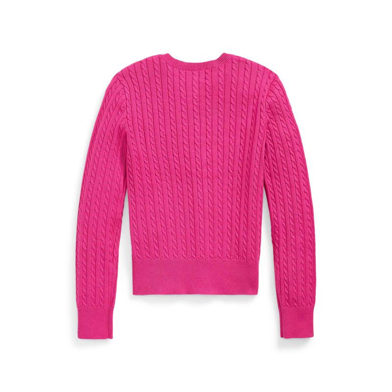 Ralph Lauren Mini Cable Cotton Cardigan image number 1